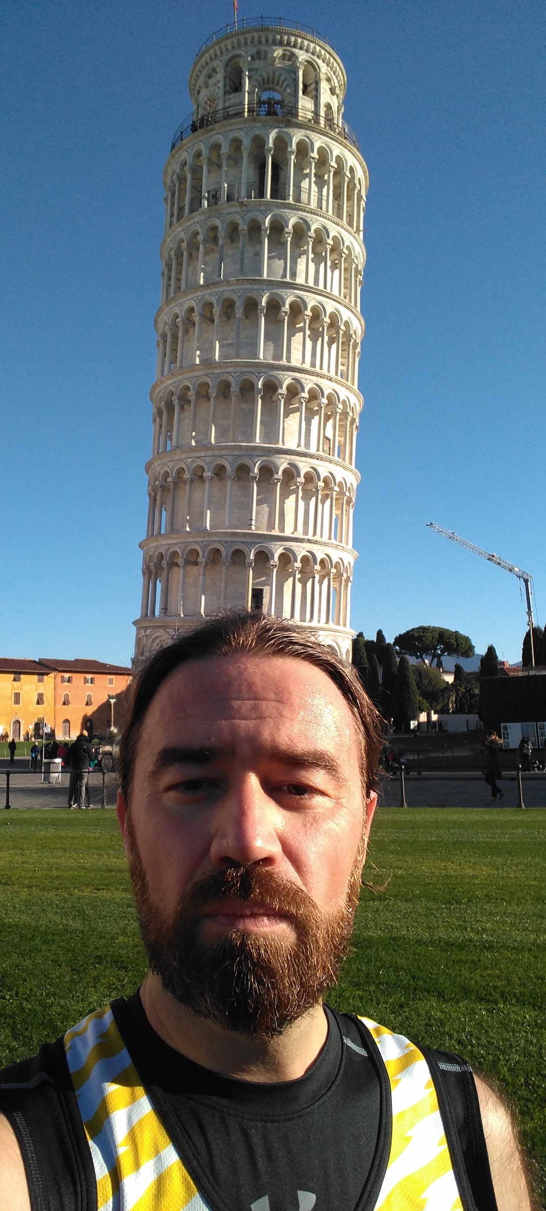 Shakeout in Pisa, the morning before